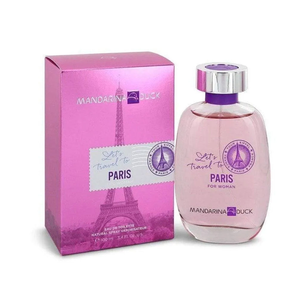 Let's Travel To Paris For Women Mandarina Duck EDT 100 Ml Mujer -Lodoro Perfumes