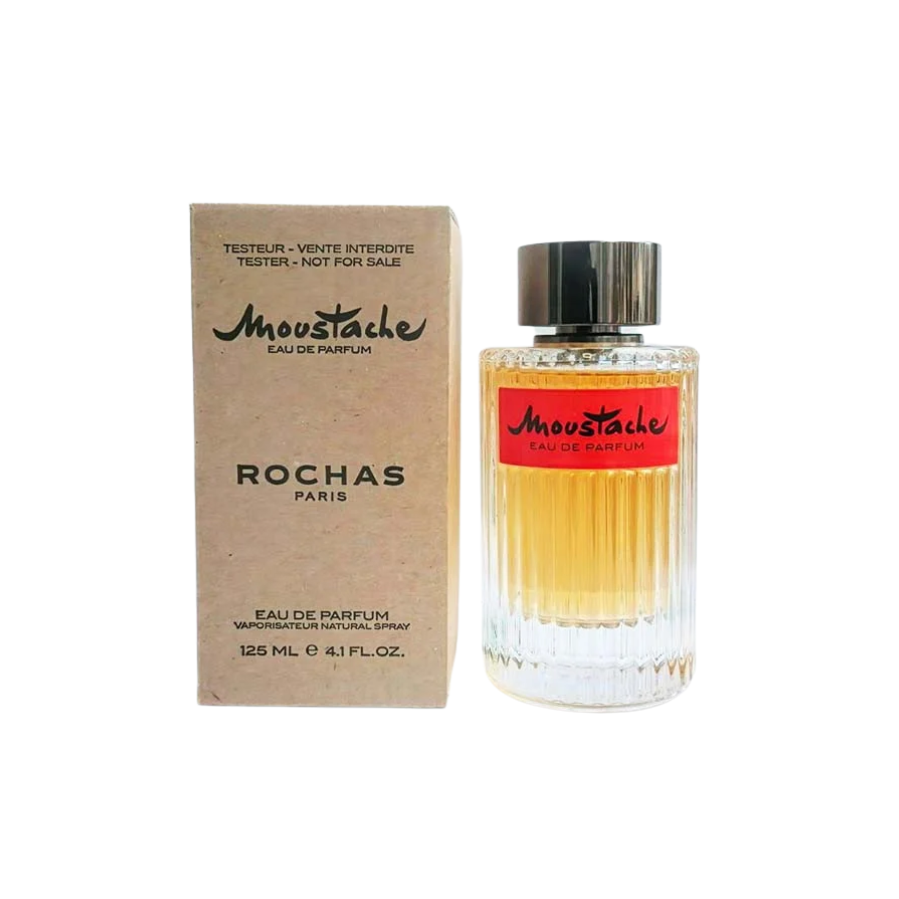 Rochas Men Moustache EDP 125ML Tester Lodoro Perfumes