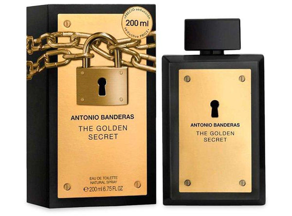 Perfume Original: GOLDEN SECRET BY ANTONIO BANDERAS EDT 200 ML HOMBRE