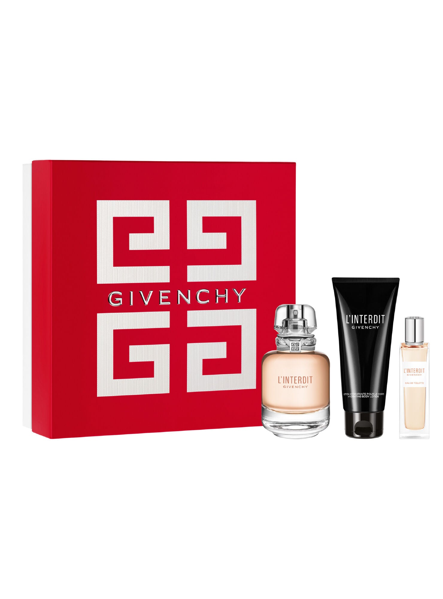Givenchy L'Interdit Estuche 80Ml Edt 3 pcs- Lodoro Perfumes
