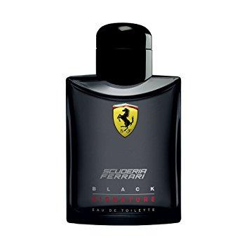 Perfume Original: PERFUME FERRARI SCUDERIA BLACK SIGNATURE EDT 125 ML HOMBRE