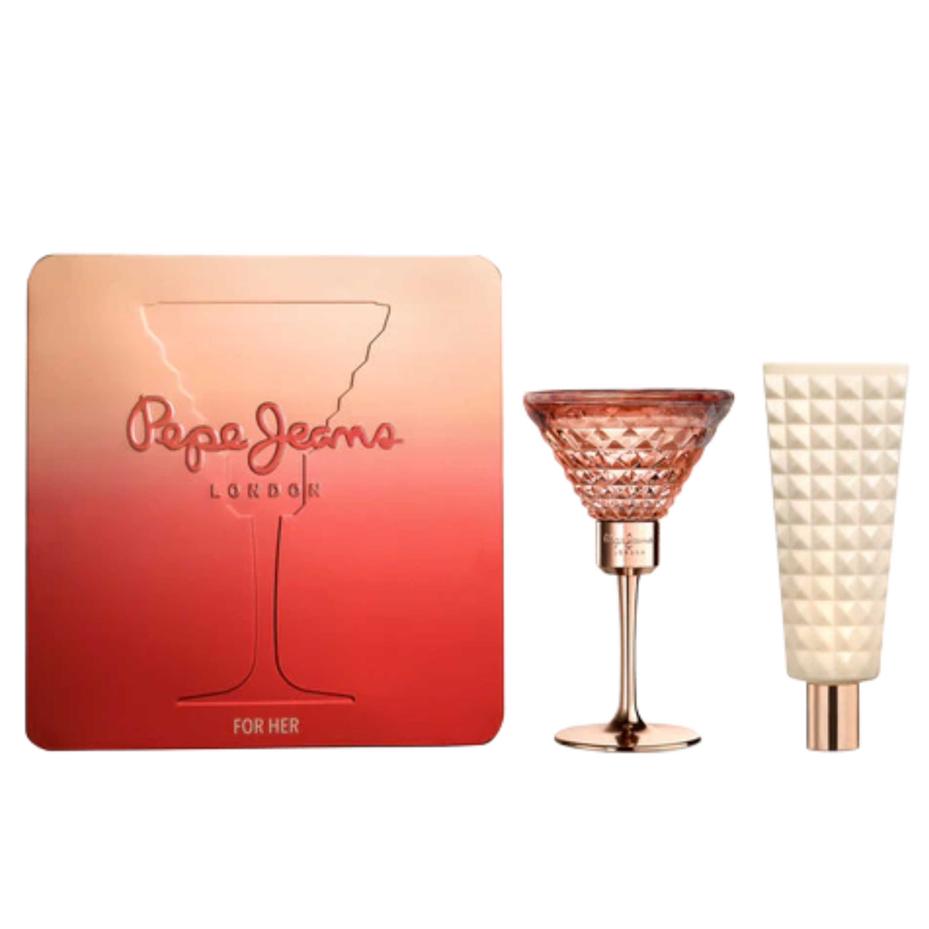 Pepe Jeans Copa Coctail Estuche 2 Piezas 80ML EDP + 80ML BL Mujer Lodoro