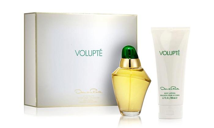 VOLUPTE BY OSCAR DE LA RENTA ESTUCHE EDT 100 ML 2 PZS MUJER