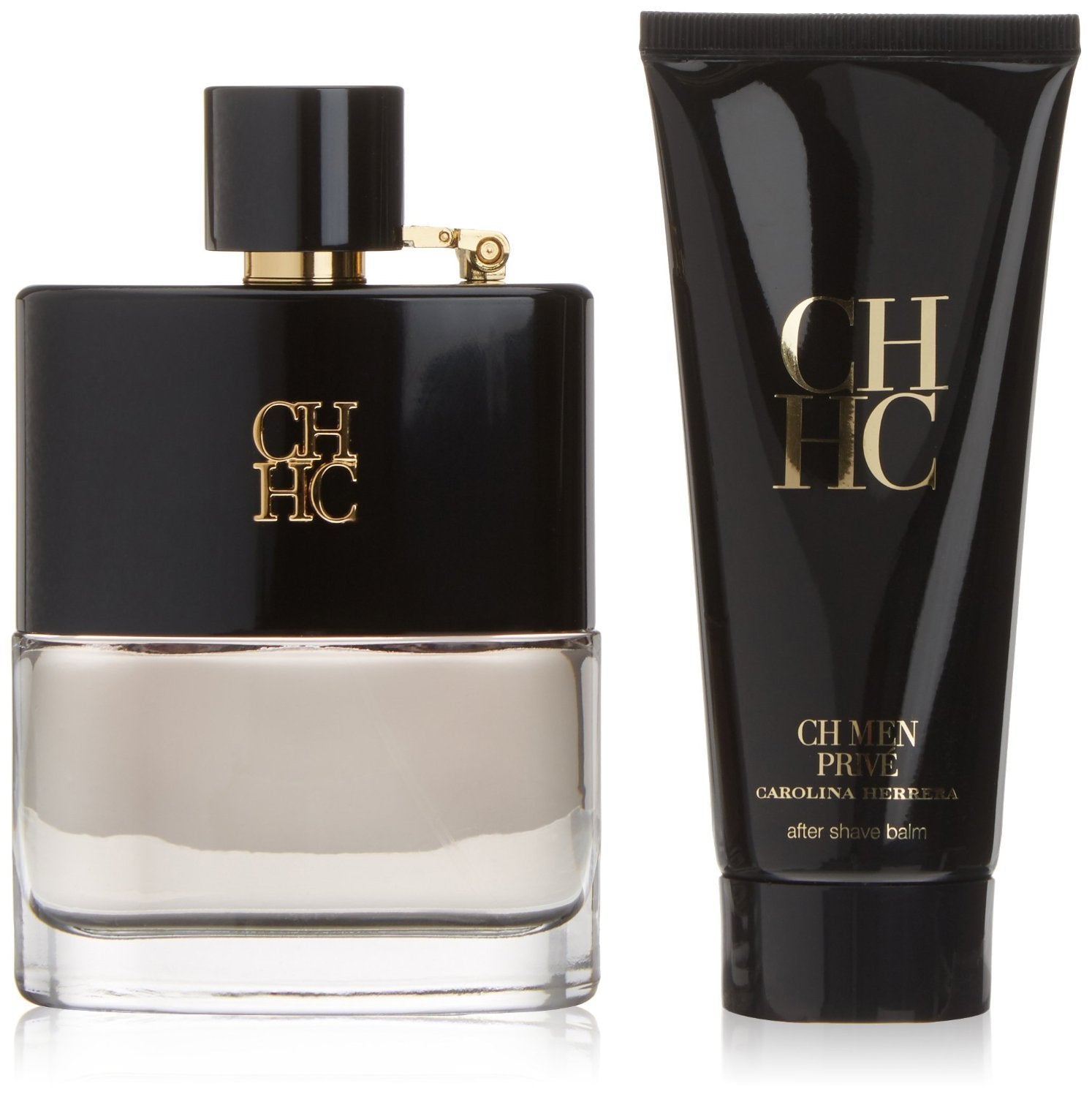 Estuche Carolina Herrera Ch Prive 2 Piezas 100ML EDT + 100ML AS Hombre - Lodoro Perfumes y Lentes