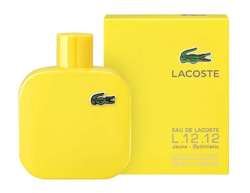 Perfume Original: PERFUME 12:12 JAUNE BY LACOSTE EDT 100 ML HOMBRE