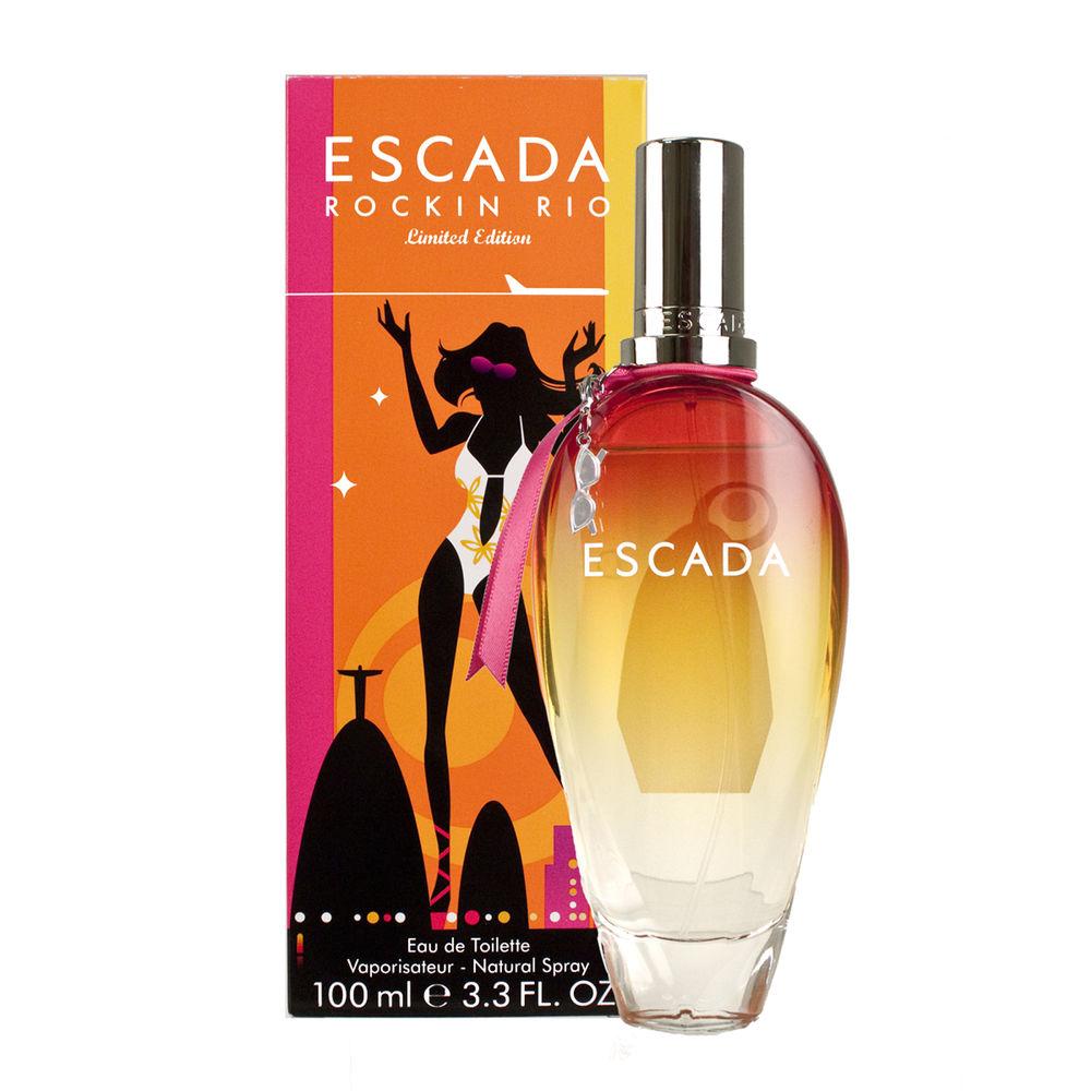 Perfume Original: PERFUME ESCADA ROCK IN RIO EDT 100 ML MUJER