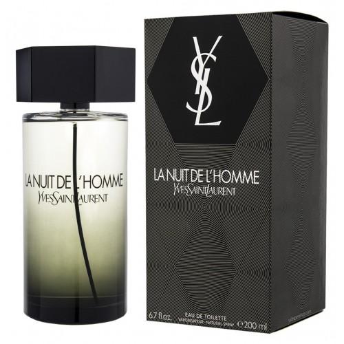 Perfume Original La Nuit De L'Homme By Ysl Edt 200 Ml Hombre