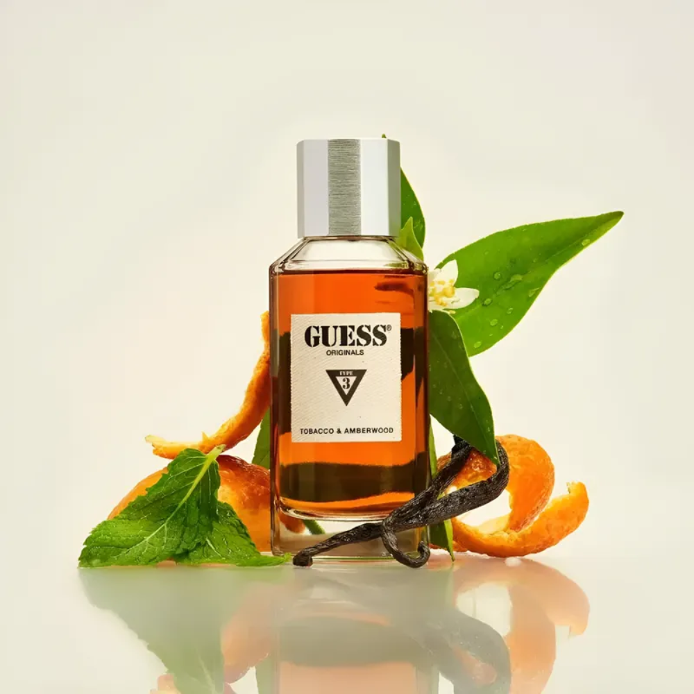Guess Type 3 Tabacco & Amberwood Edp 100 Ml Hombre