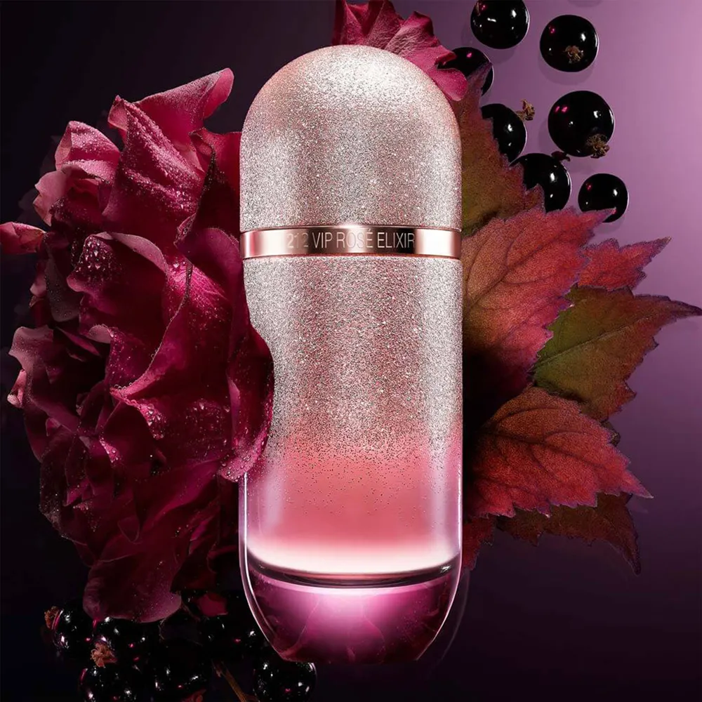 Carolina Herrera 212 Vip Rose Elixir Edp 80ml Mujer