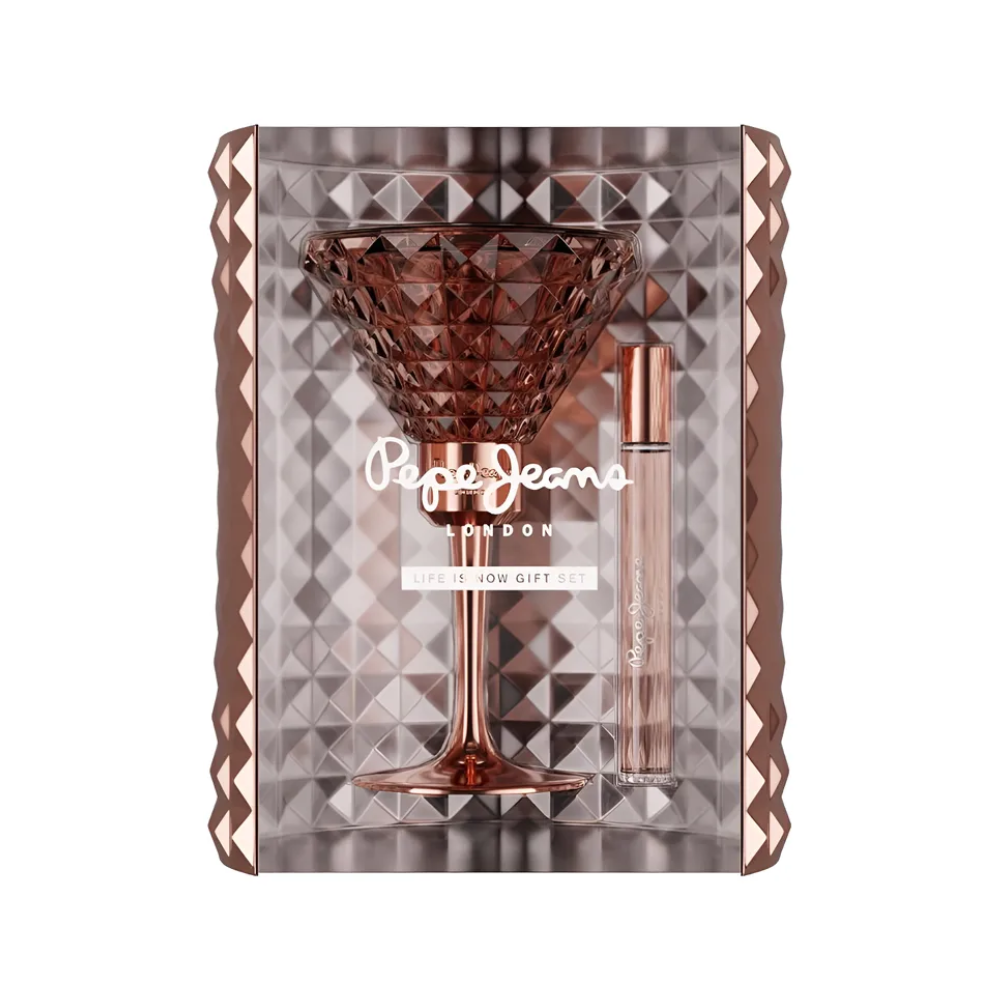 Pepe Jeans Life Is Now Edp 80 Ml + Mini 10 Ml Set 2 Pcs Mujer