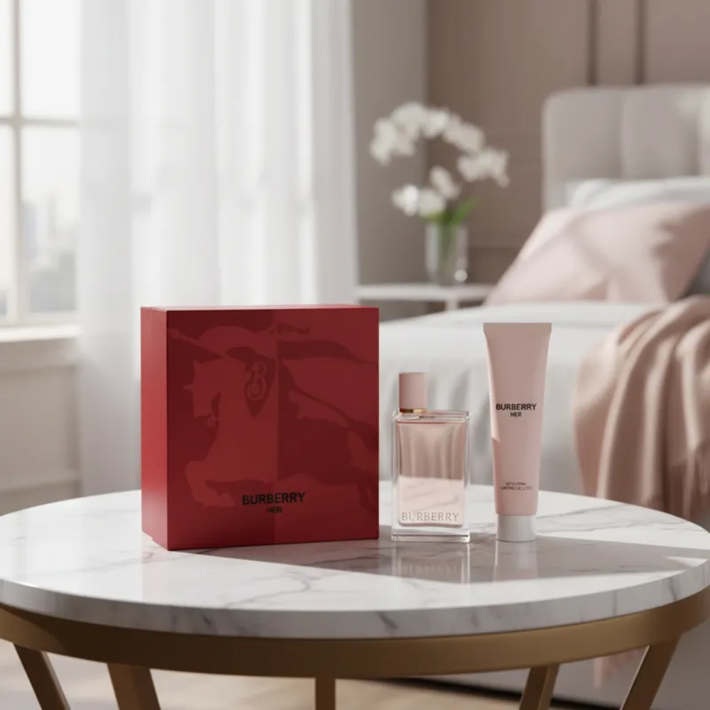 Burberry Her Edp 50 Ml + 75 Ml Set 2 Pcs Mujer