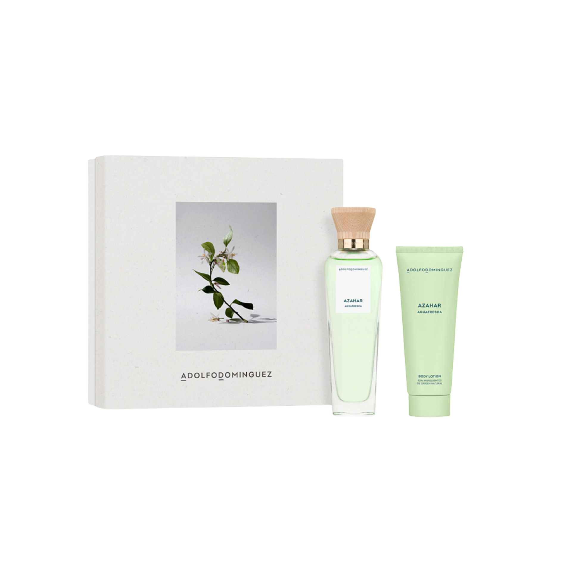 Adolfo Domínguez Azahar Set Edt 120ml + 75ml BL Mujer