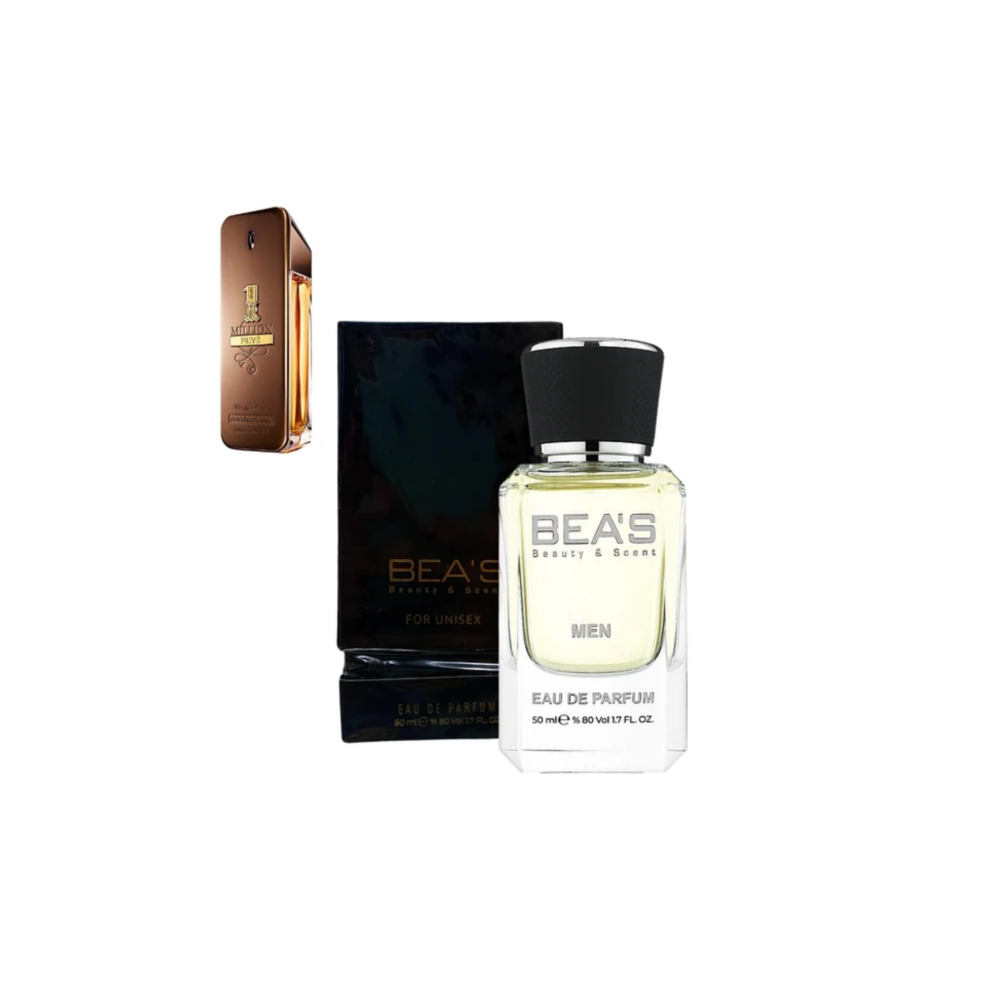 Bea's M254 Edp 50ml Hombre (Insiprado Por Paco Rabanne One Millon Prive)