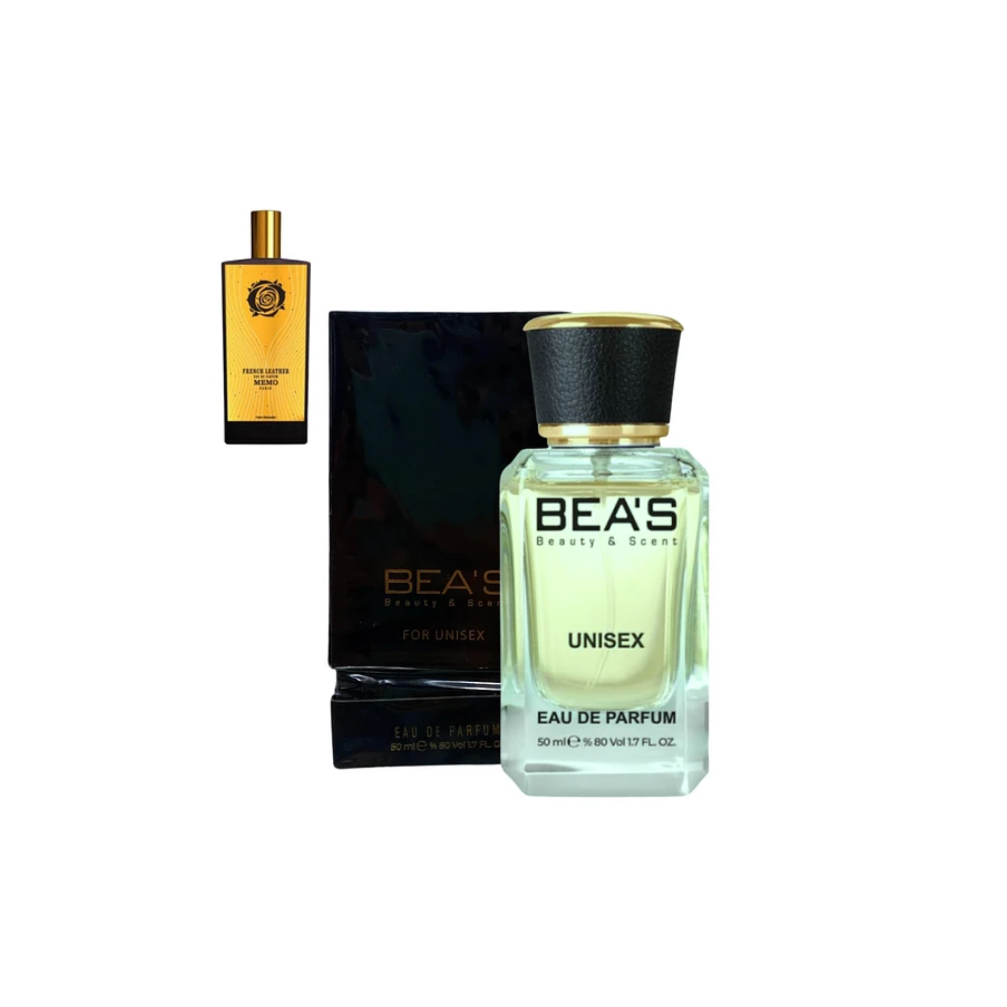 Bea's U738 Edp 50ml Unisex (Insiprado Por Memo Paris French Leather)