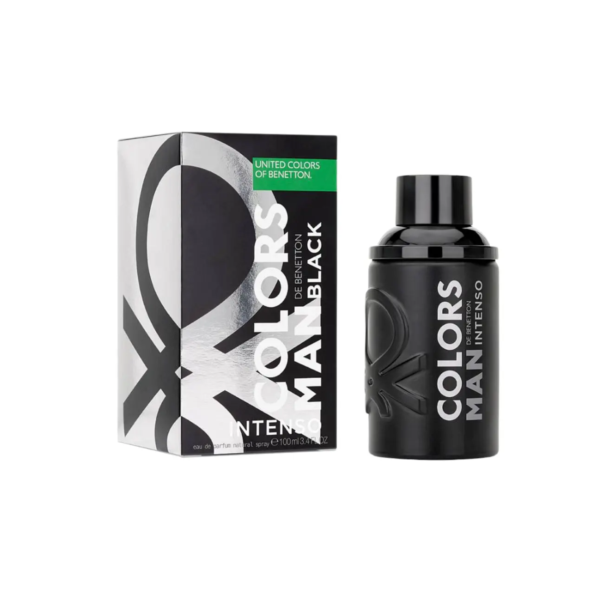 Benetton Colors Black Intense Edp 100 Ml Hombre