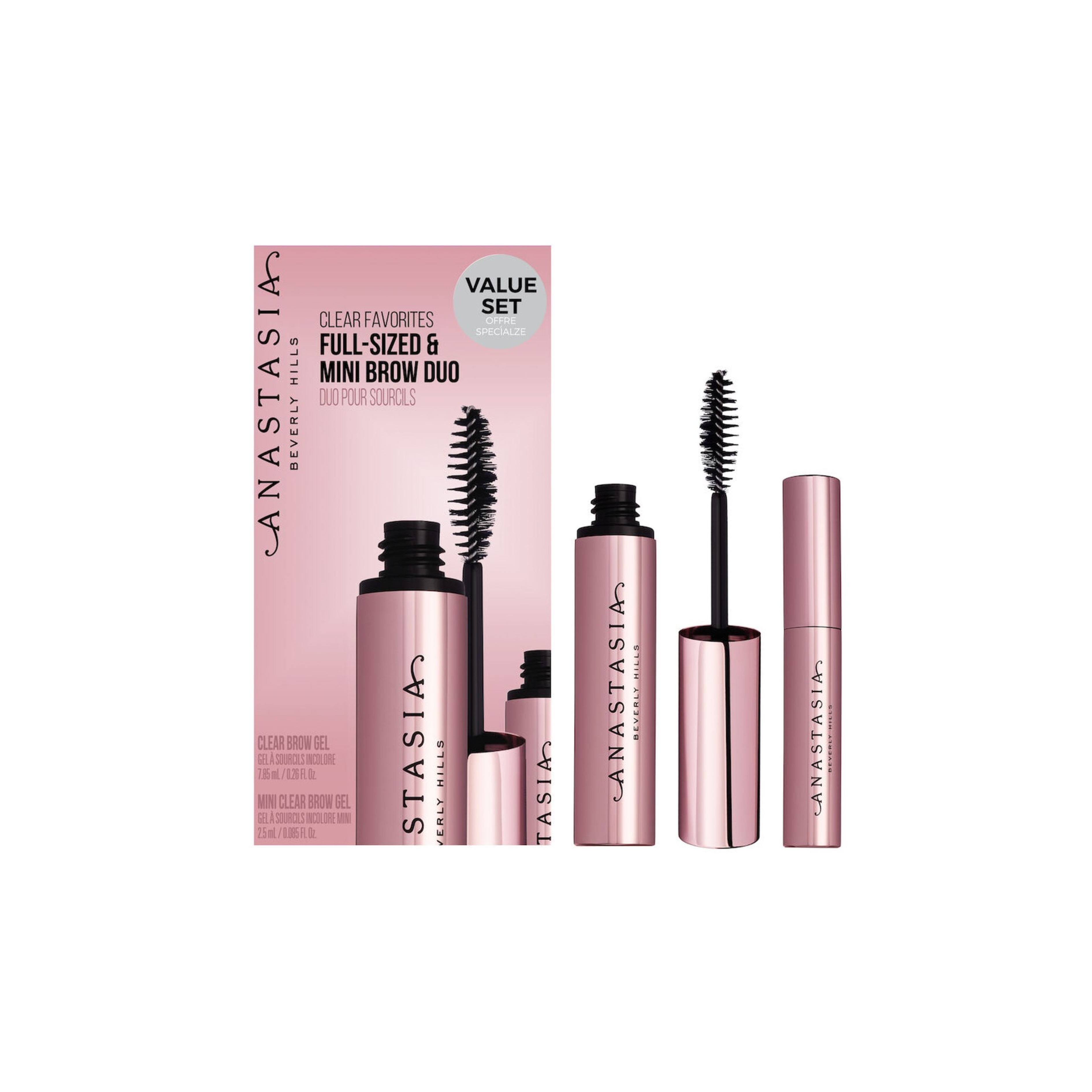 Gel De Cejas Anastasia Beverly Hills Clear Favorites Set Brow Duo