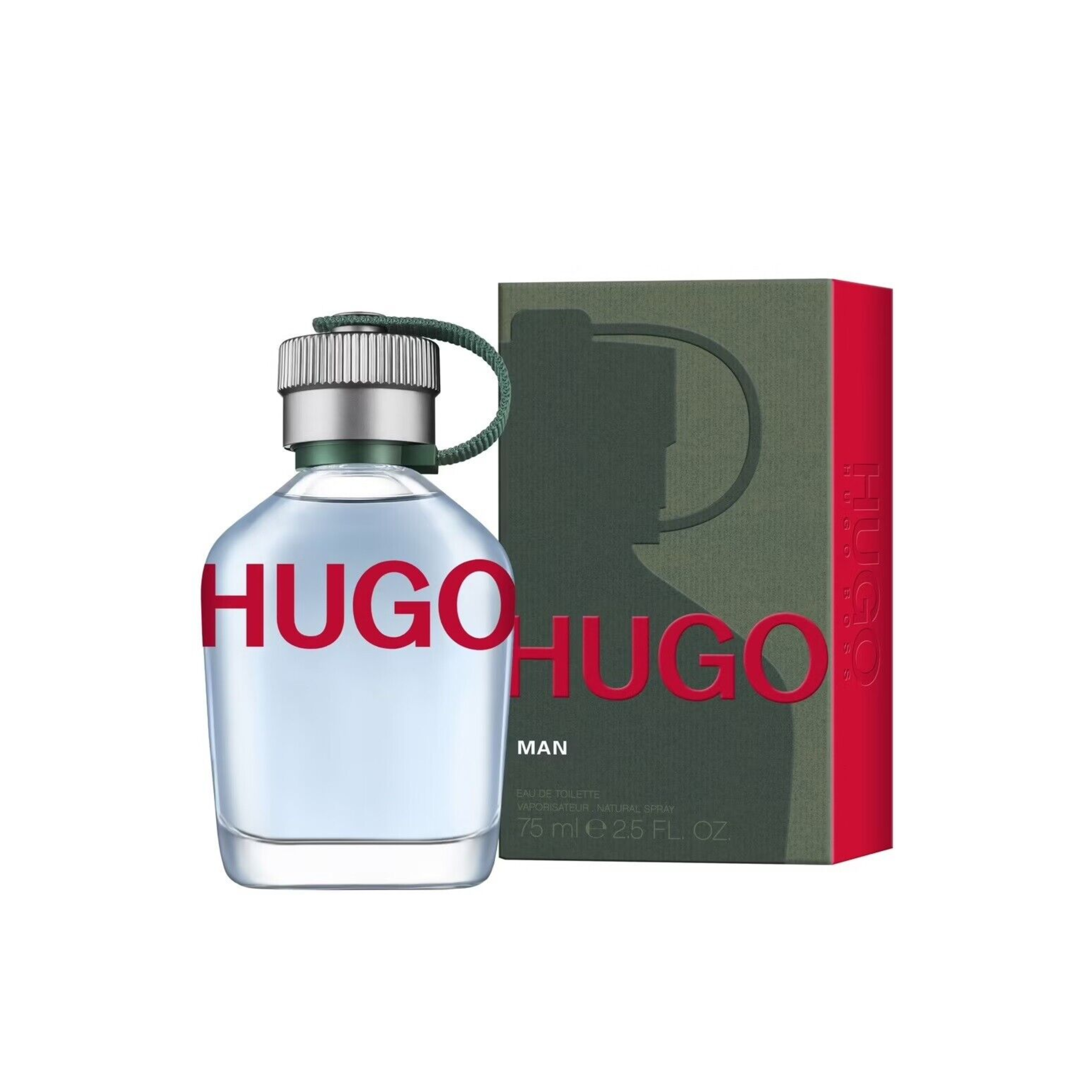 Hugo Boss Cantimplora Verde Edt 75 Ml Hombre