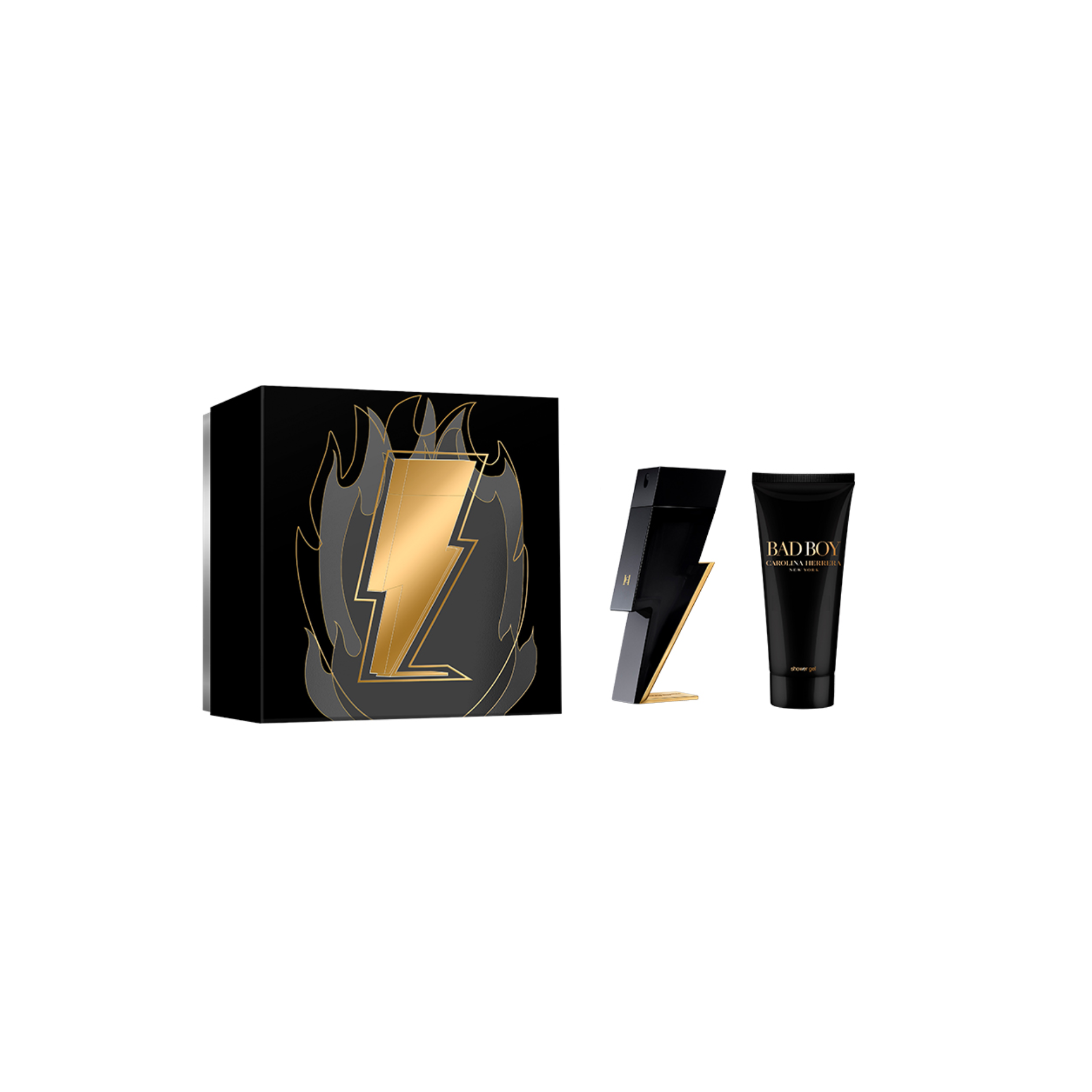 Carolina Herrera Bad Boy Set Edt 50ml + 100ml Gel Ducha Hombre