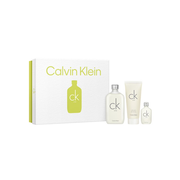 Calvin Klein Ck One Estuche 100ml + 15ml Edt + 100ml Sg