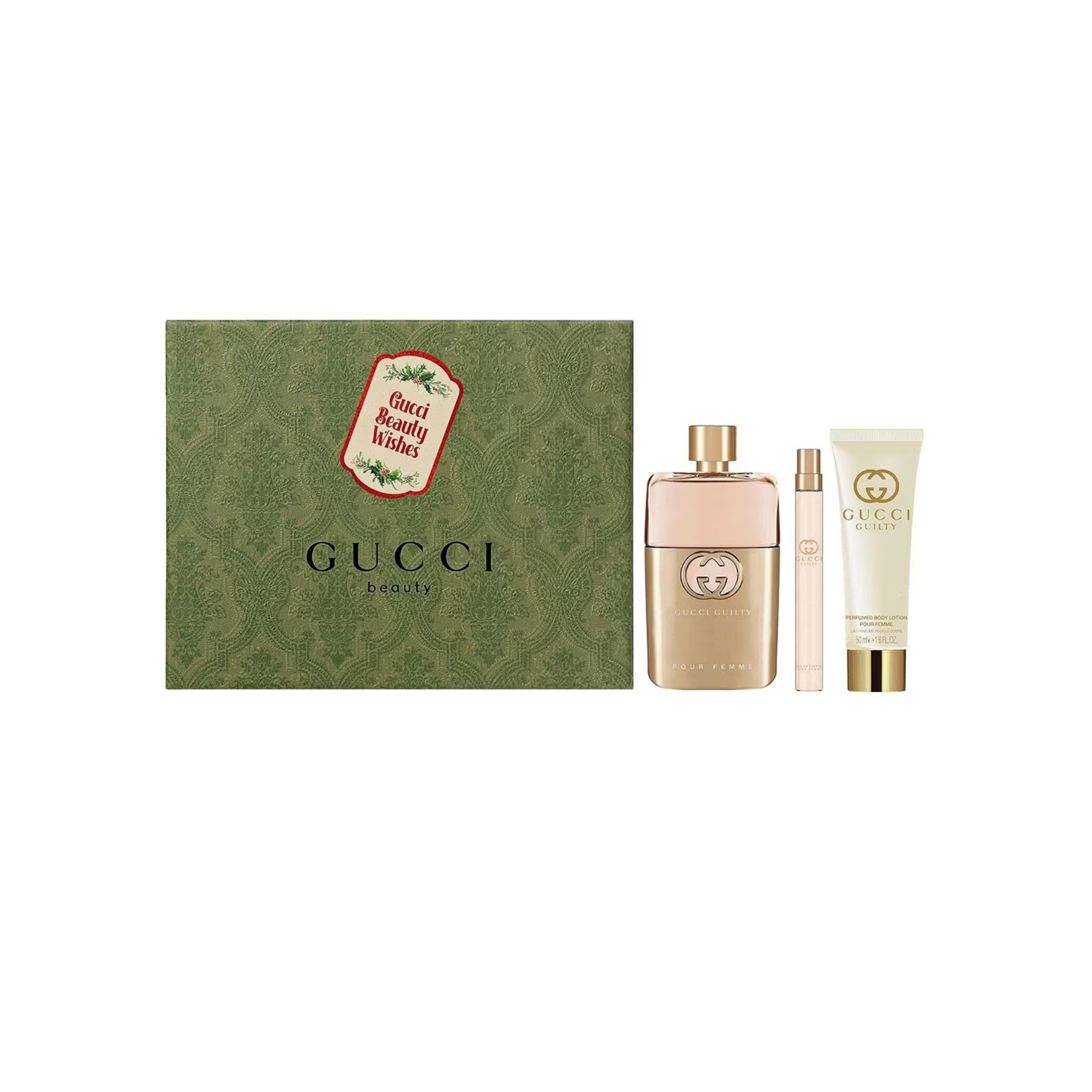 Gucci Guilty Estuche 90ml Edp + 50ml Bl + 10ml Mujer