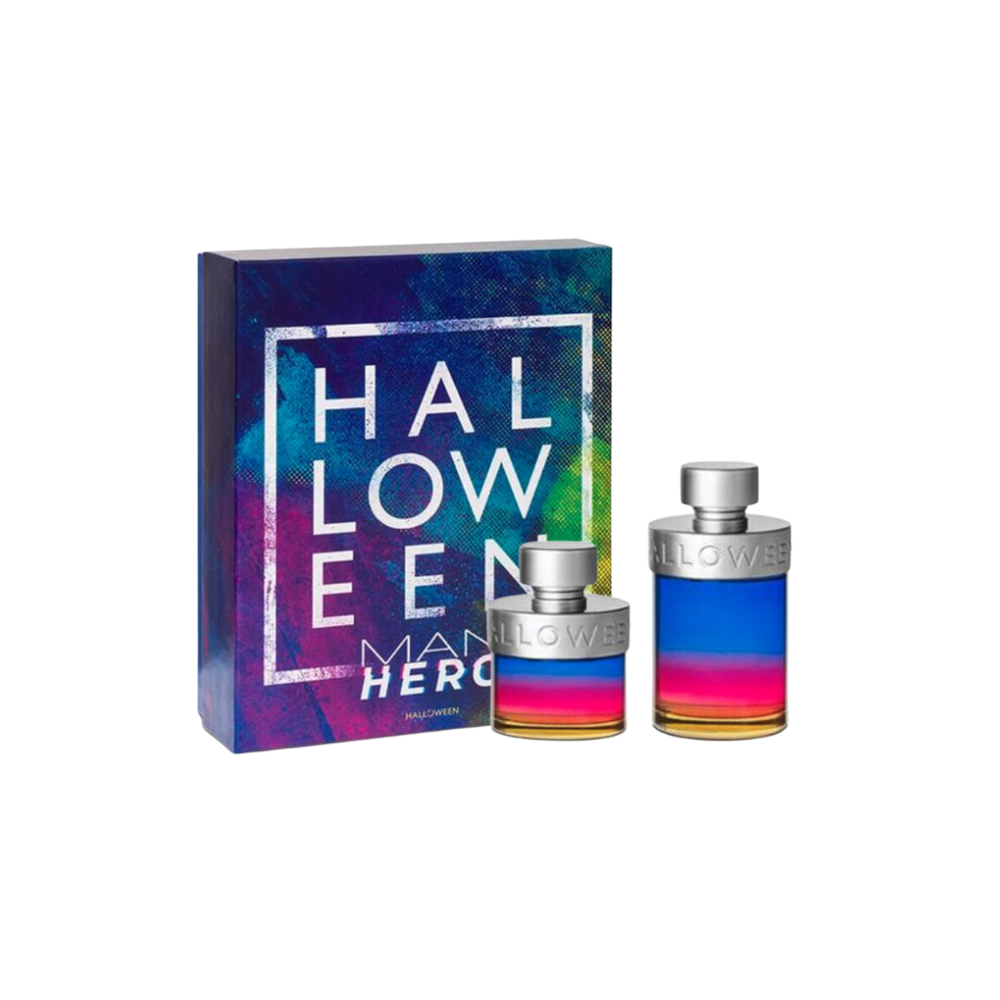 Jesus Del Pozo Halloween Man Hero Estuche 125ml Edt + 50ml Edt Hombre