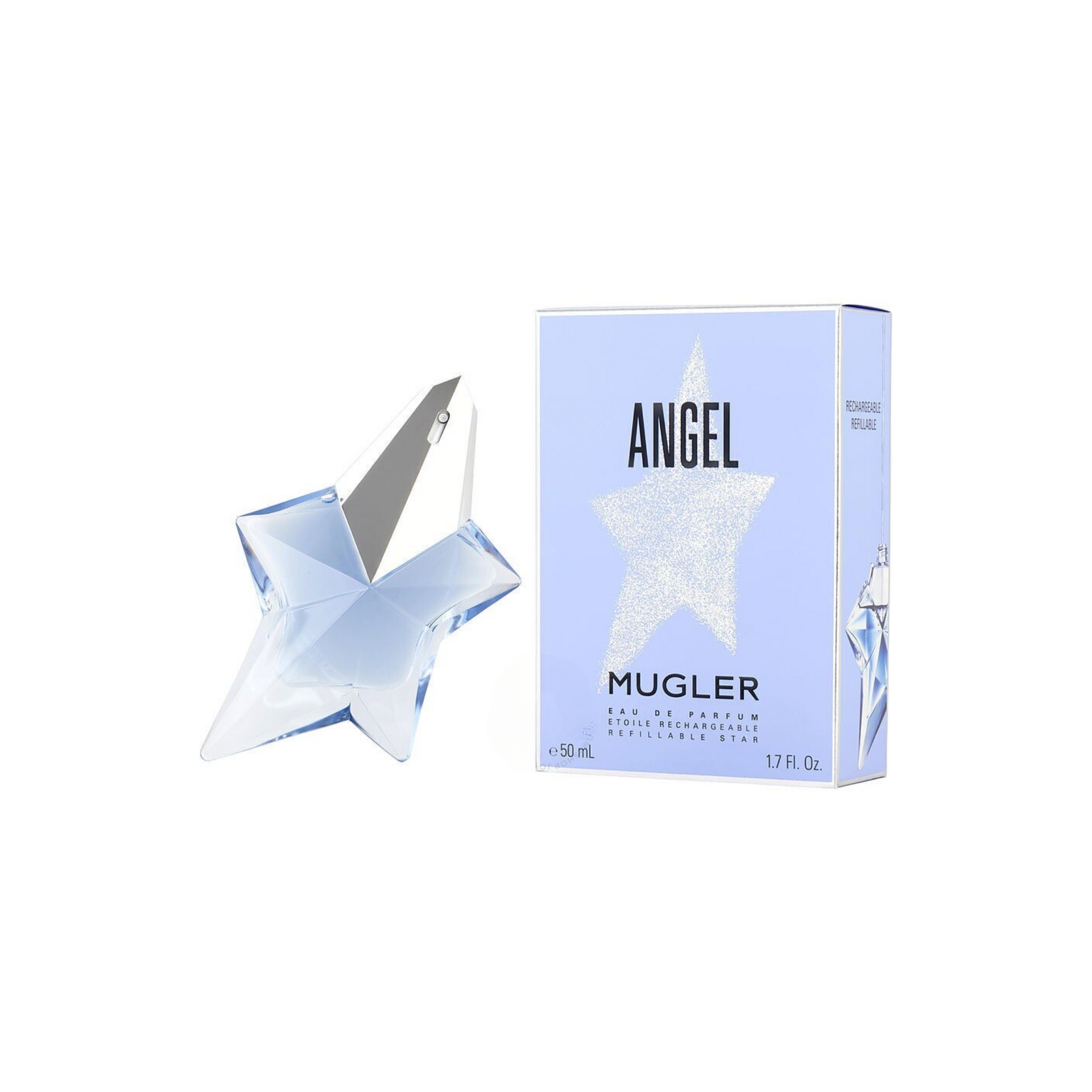 MUGLER ANGEL Eau de Parfum 50ml値下げします！！！ Perfume Mugler Angel edp 50ml Recarga Mujer Lodoro