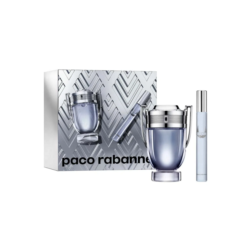Paco Rabanne Invictus Estuche Edt 100ml + 10ml Hombre