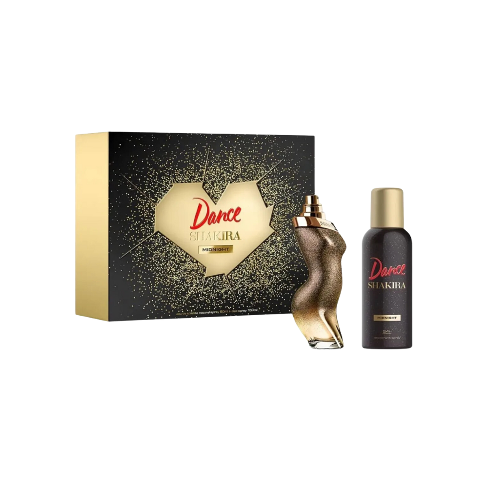 Shakira Dance Midnight Estuche Edt 80ml + 150ml Deo Mujer