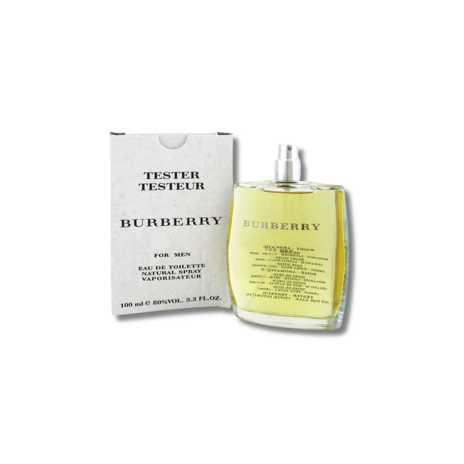 Burberry Clássico Edt 100 Ml Hombre (Tester)
