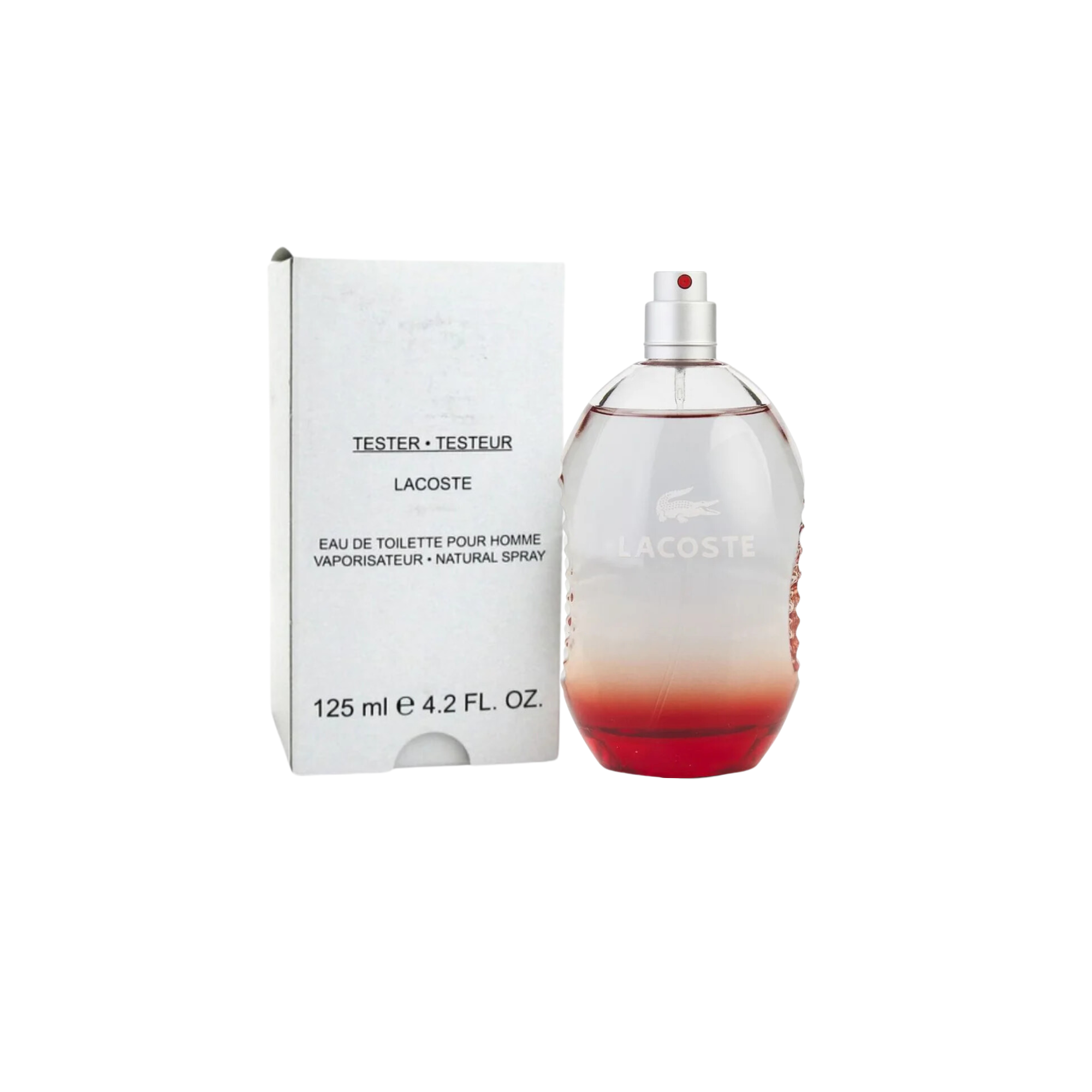 Lacoste Red Edt 125 Ml Hombre (Tester)