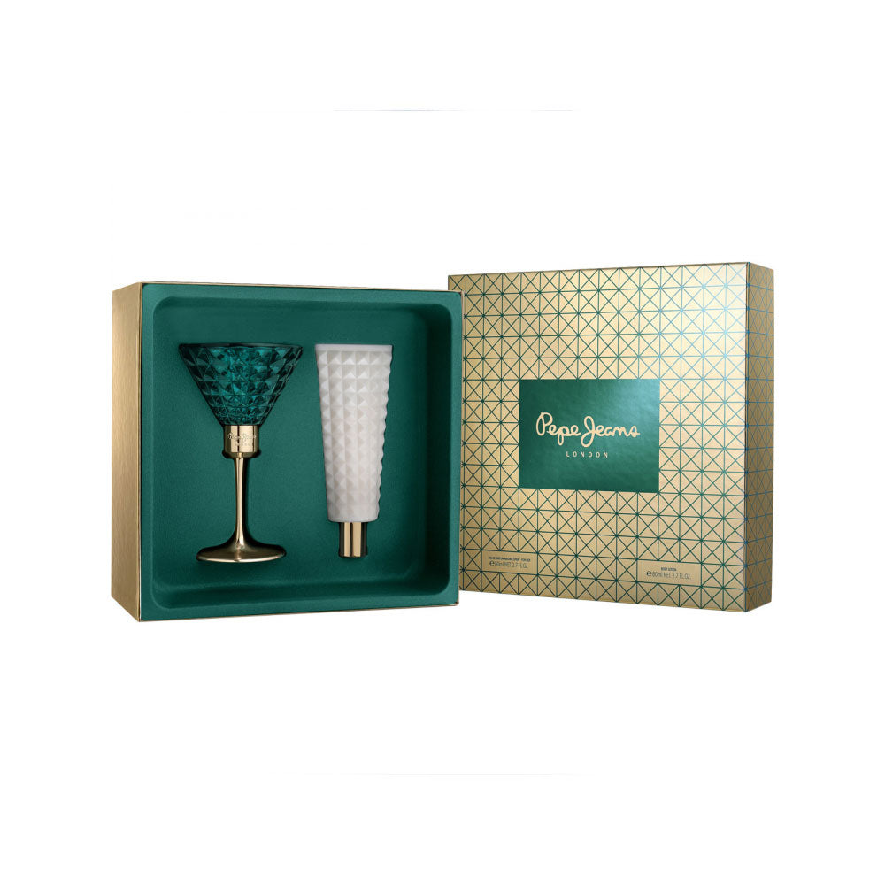 Celebrate London Pepe Jeans Set  EDP 80 Ml + 80 Ml Sg Mujer