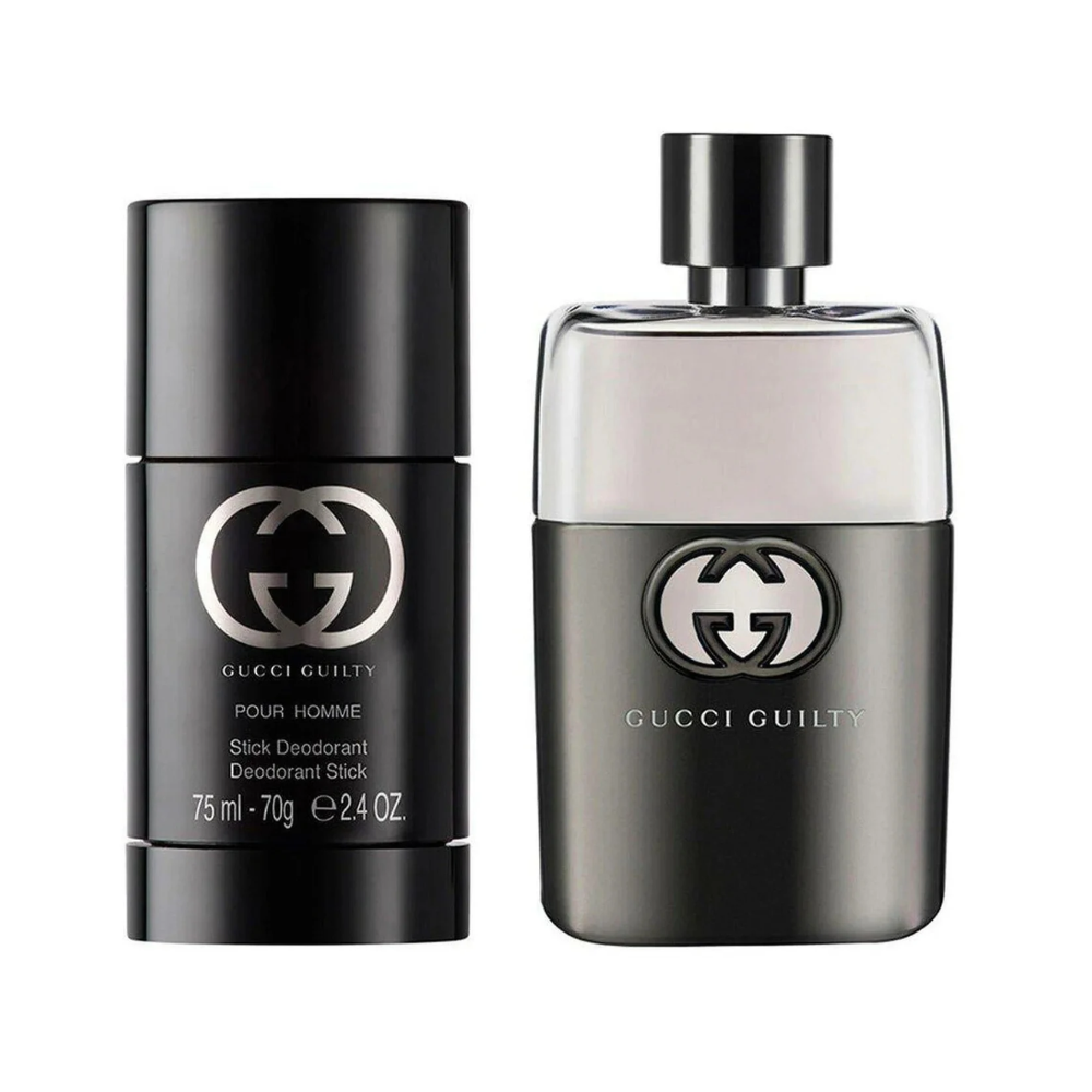 Guilty Pour Homme Edt 90 Ml + Deo Stick 75 Ml Set De 2 Pcs Hombre