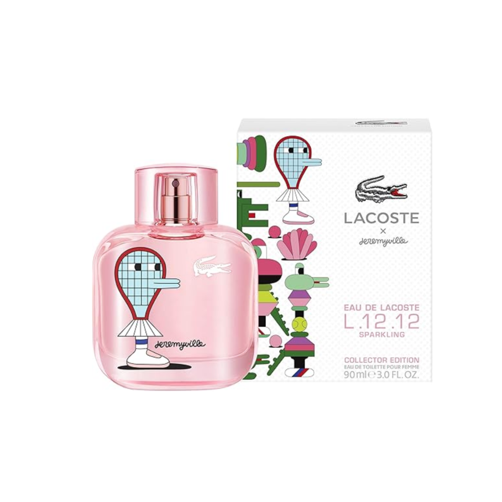 Lacoste L.12.12 Sparkling Edt 90ml Mujer (Collector Edition Jeremyville)