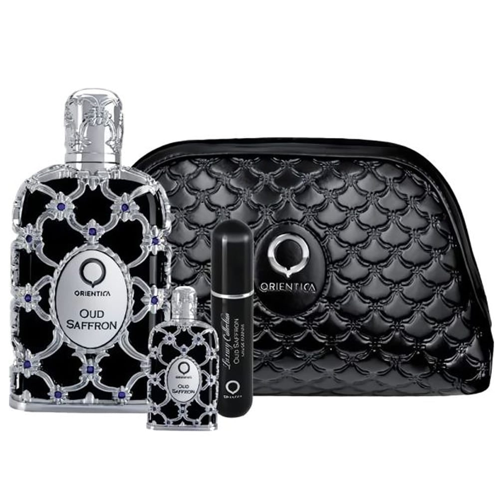 Orientica Oud Saffron Edp 80 Ml Set 4 Pcs Unisex