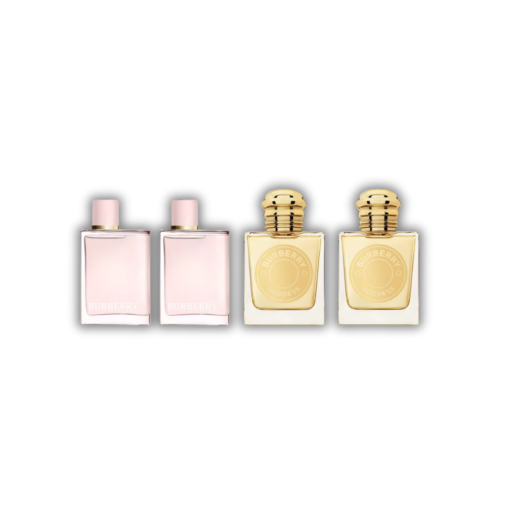 Burberry Her + Her + Goddess + Goddess Edp 5 Ml Set 4 Pcs Mini