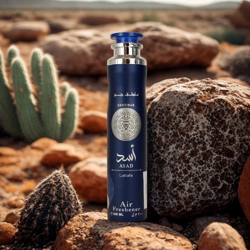 Lataffa Asad Zanzibar Perfume Ambiental 300ml Hombre