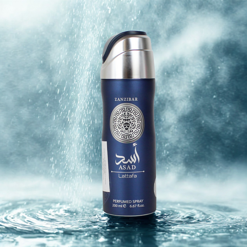 Lataffa Asad Zanzibar Perfume Spray 200ml Hombre