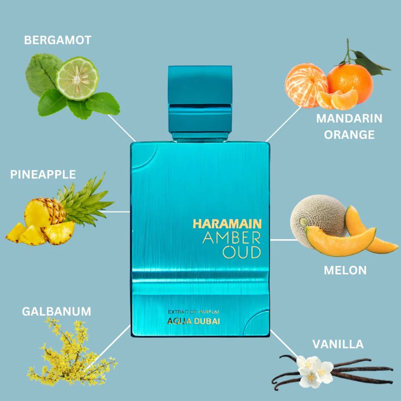 Al Haramain Amber Oud Aqua Dubai Extrait De Parfum 100 Ml Unisex