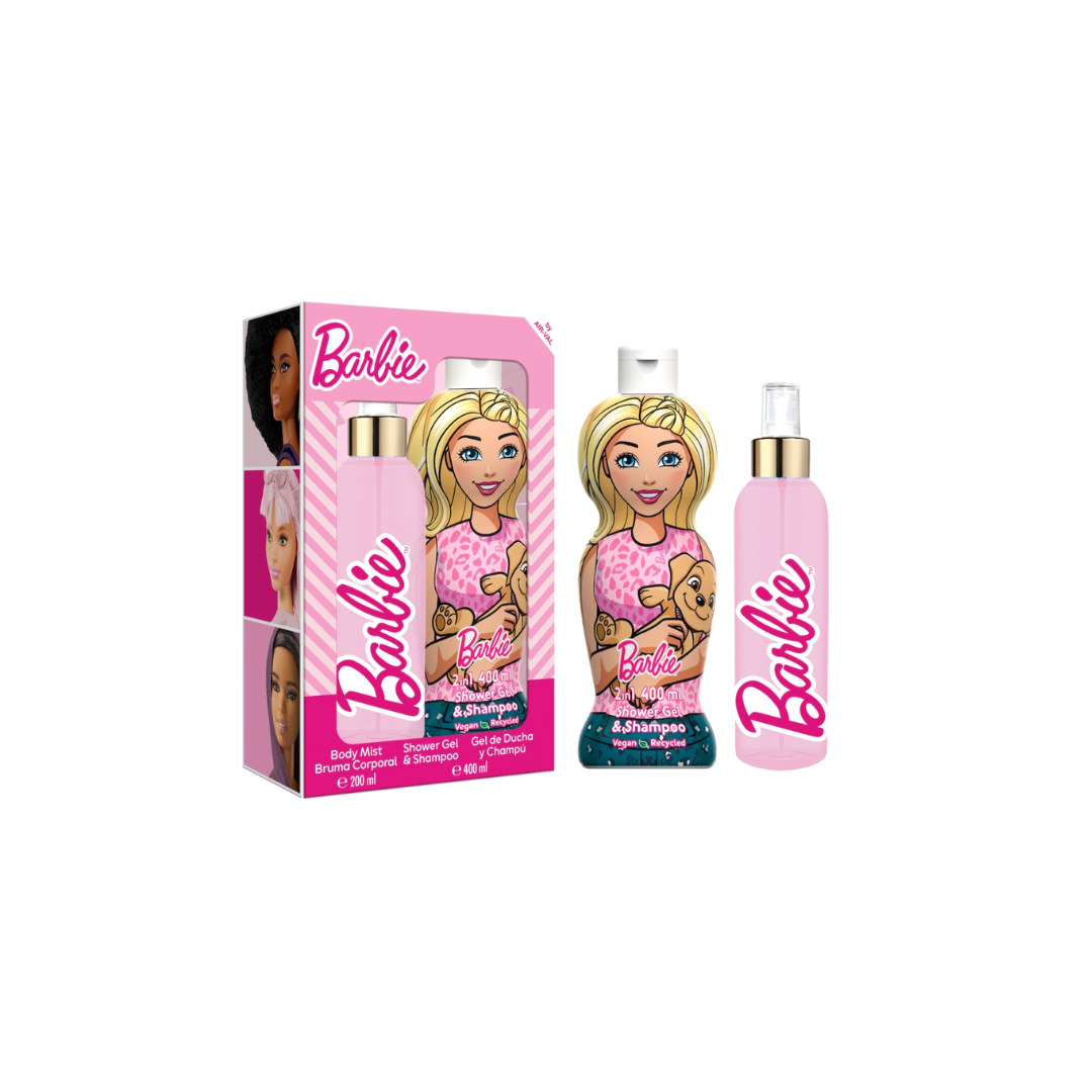 Airval Barbie Body Spray 200 Ml + Sg 400 Ml 2d Mujer