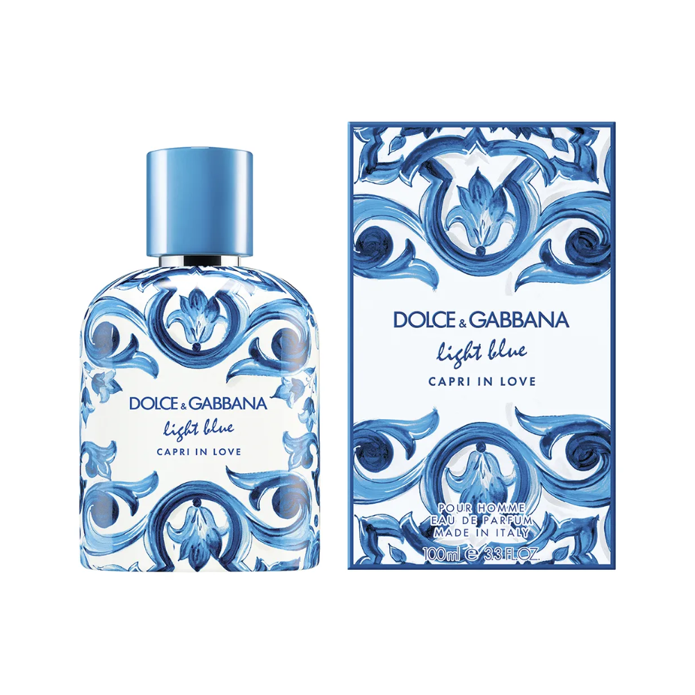 Dolce & Gabbana Light Blue Capri In Love Men Edp 100 Ml Hombre