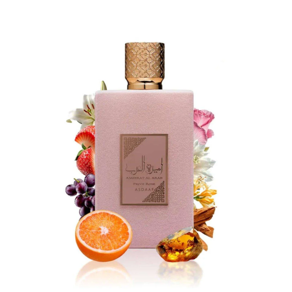 Perfume Lattafa Asdaaf Ameerat Al Arab Prive Rose Edp 100 Ml