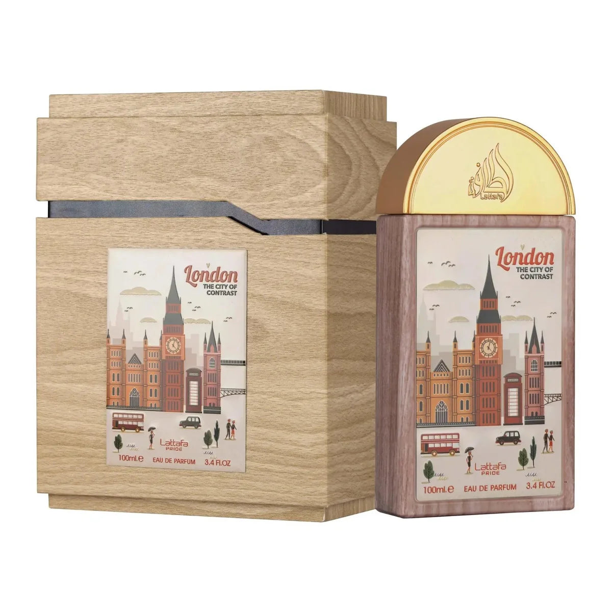 Lataffa London The City Of Contrast Edp 100 Ml Unisex