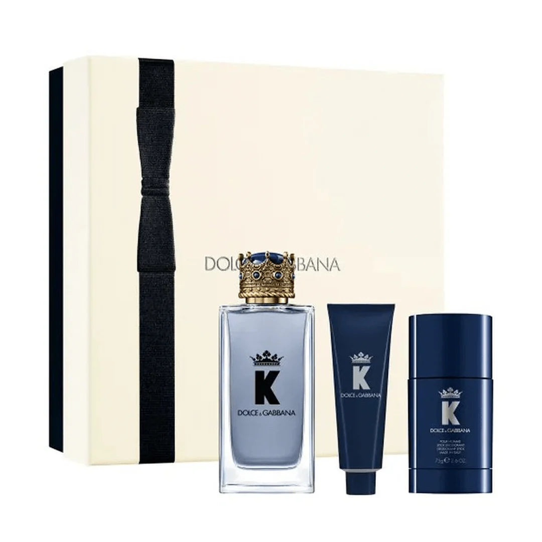 Dolce & Gabanna K Pour Homme Set Edt 100 Ml + Sg 50 Ml + Deo 75g Hombre