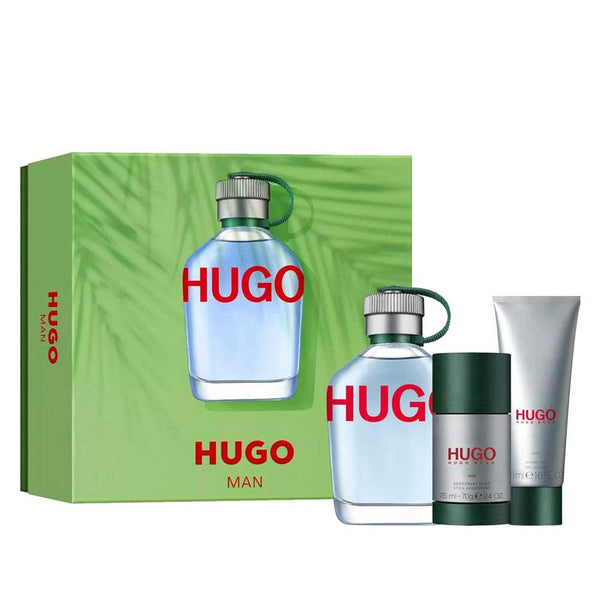 Hugo Boss Cantimplora Verde Estuche 125ml + 75ml Deo + 50ml Sg Hombre