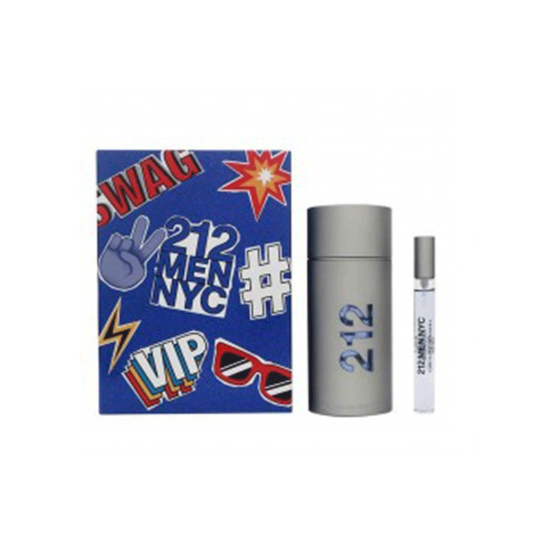 Perfume Carolina Herrera 212 Edt Estuche 100 Ml + 10 Ml Hombre