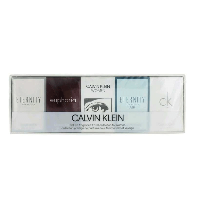 Perfume Calvin Klein Mini Estuche 5 X 5Ml Eter Edp + Eupho Edp + Woman Edp + Eter Air Edp + Ck One Mujer