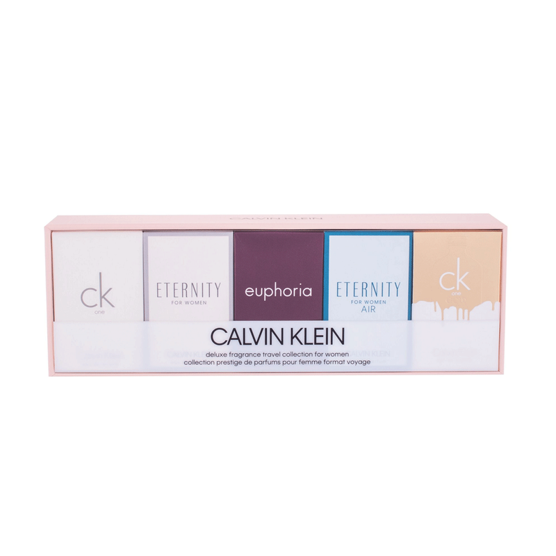 Perfume Calvin Klein Mini Estuche 5 X 5Ml Eter Edp + Eupho Edp + One Gold+ Eter Air Edp + Ck One Mujer
