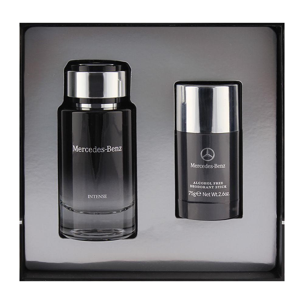 Mercedes Benz Intense 2 Piezas 120ML EDT + 75ML Deo Estuche Hombre