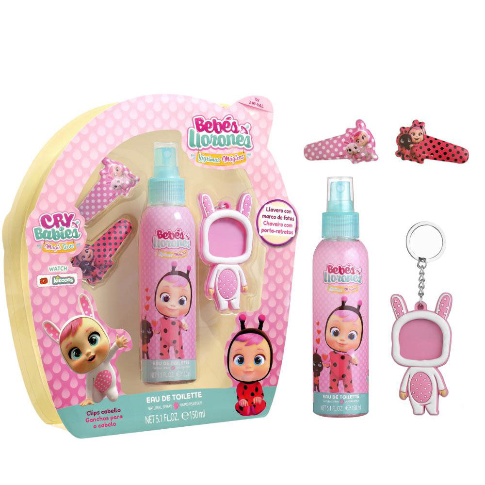 Cry Babies Estuche Edt 150 Ml + Llavero + 2 Clips