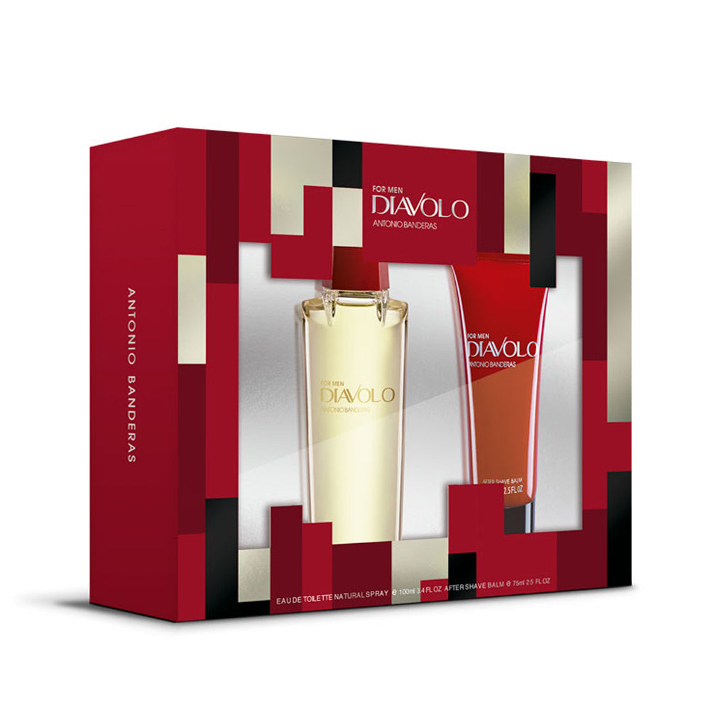 Diavolo Antonio Banderas Estuche 2 Pcs 100 ML + 75 ML As Hombre - Lodoro Perfumes